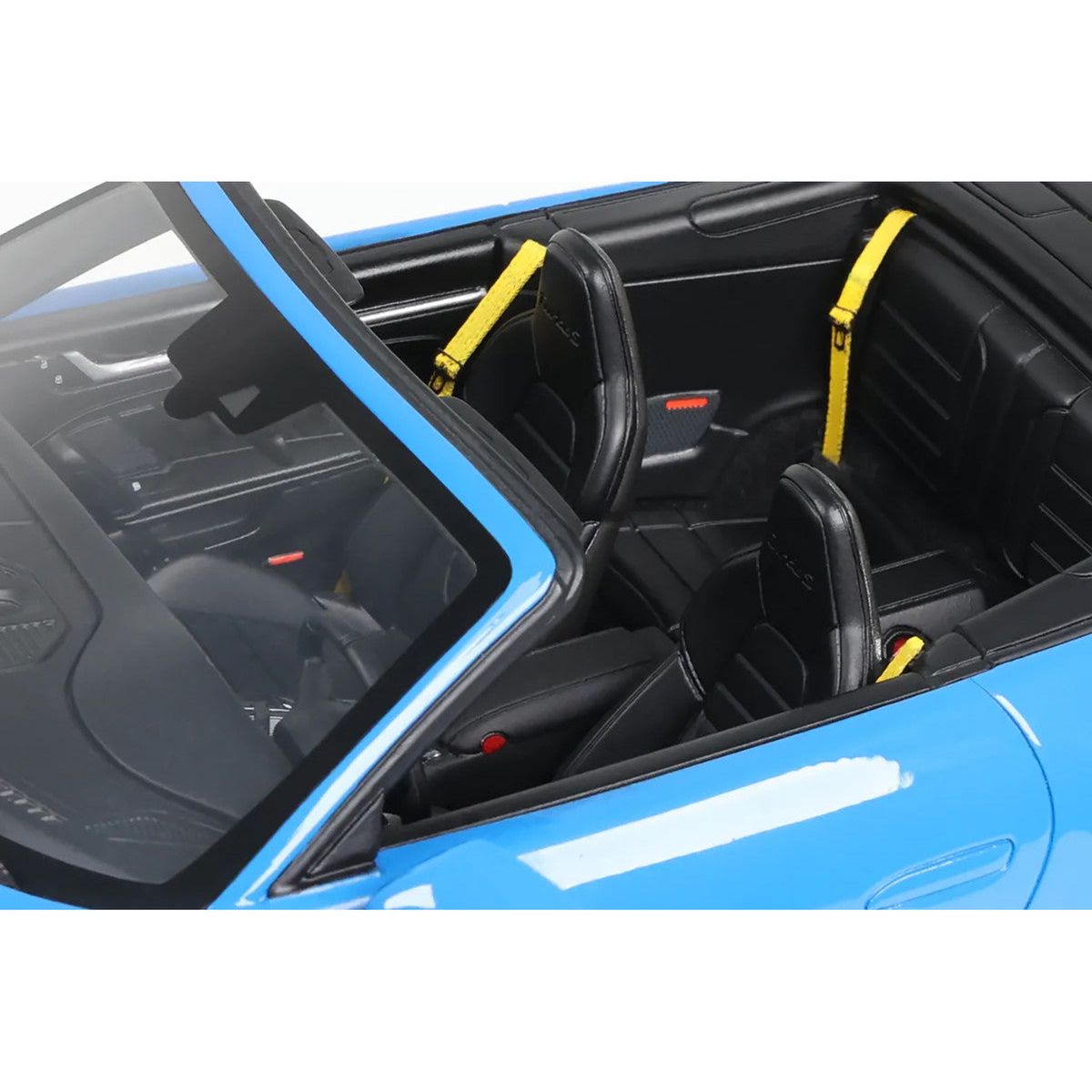 2020 Porsche 911 (992) Turbo S Cabriolet Blue 1/18 Model Car by GT Spirit - GT Spirit - ModelCars.com