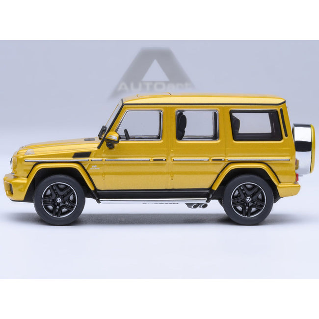 2017 Mercedes-Benz AMG G 63 Solar Beam Yellow 1/64 Diecast Model Car by Autoart