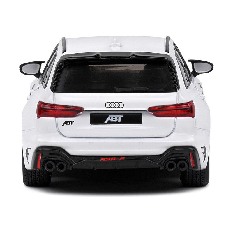 2021 Audi ABT RS6 - R Ibis White 1/43 Diecast Model Car by Solido - Solido - ModelCars.com