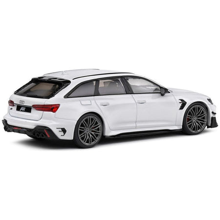 2021 Audi ABT RS6 - R Ibis White 1/43 Diecast Model Car by Solido - Solido - ModelCars.com