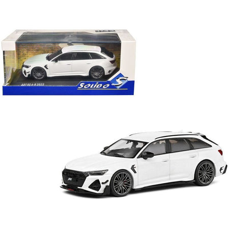 2021 Audi ABT RS6 - R Ibis White 1/43 Diecast Model Car by Solido - Solido - ModelCars.com