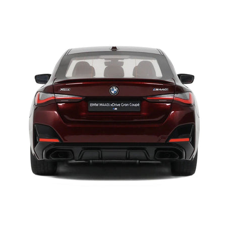 2021 BMW M440i xDrive Gran Coupe Aventurin Red Metallic Limited Edition to 500 pieces Worldwide 1/18 Model Car by Otto Mobile - Otto Mobile - ModelCars.com