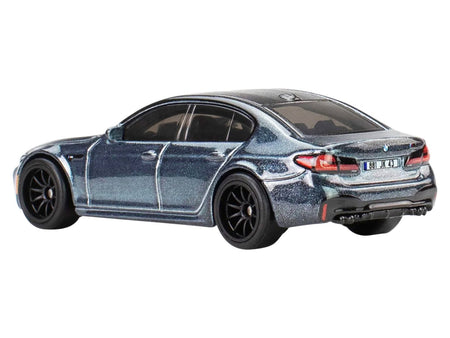 2021 BMW M5 Gray Metallic with Black Top "Mission: Impossible â€“ Dead Reckoning" (2023) Movie "Pop Culture" Series Diecast Model Car by Hot Wheels-Hotwheels-ModelCars.com