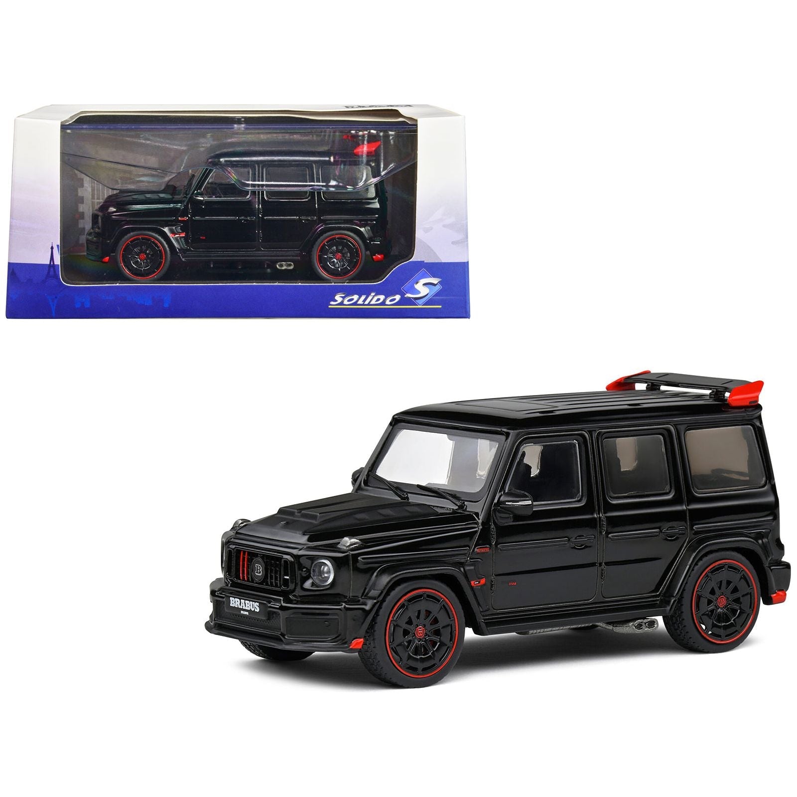 2021 Brabus Rocket 900 Signature Black 1/43 Diecast Model Car by Solido - Solido - ModelCars.com