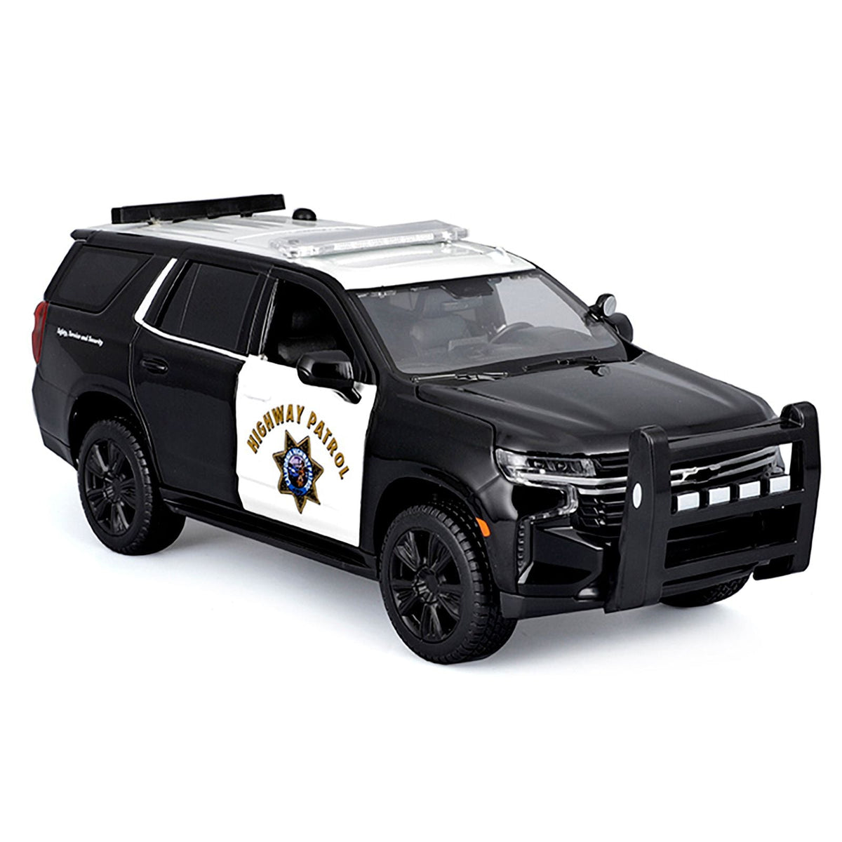 2021 Chevrolet Tahoe "California Highway Patrol" Black and White "Authority" "Maisto Design" Series 1/26 Diecast Model Car by Maisto-Maisto-ModelCars.com