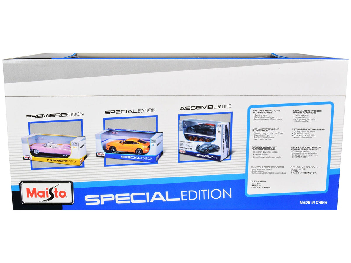 2021 Chevrolet Tahoe Red Metallic with Sunroof 1/24 Diecast Model Car by Maisto-Maisto-ModelCars.com