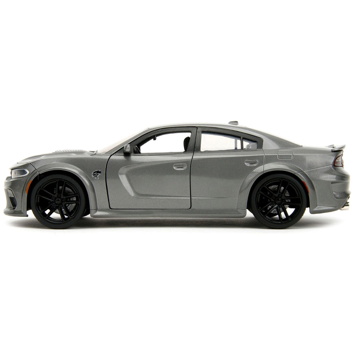 2021 Dodge Charger SRT Hellcat Gray Metallic "Fast X" (2023) Movie "Fast & Furious" Series 1/24 Diecast Model Car by Jada - Jada - ModelCars.com