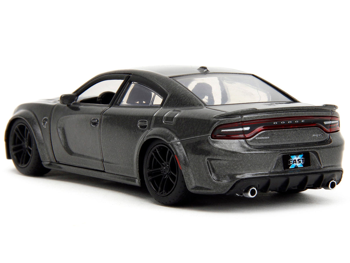 2021 Dodge Charger SRT Hellcat Gray Metallic "Fast X" (2023) Movie "Fast & Furious" Series 1/32 Diecast Model Car by Jada-Jada-ModelCars.com