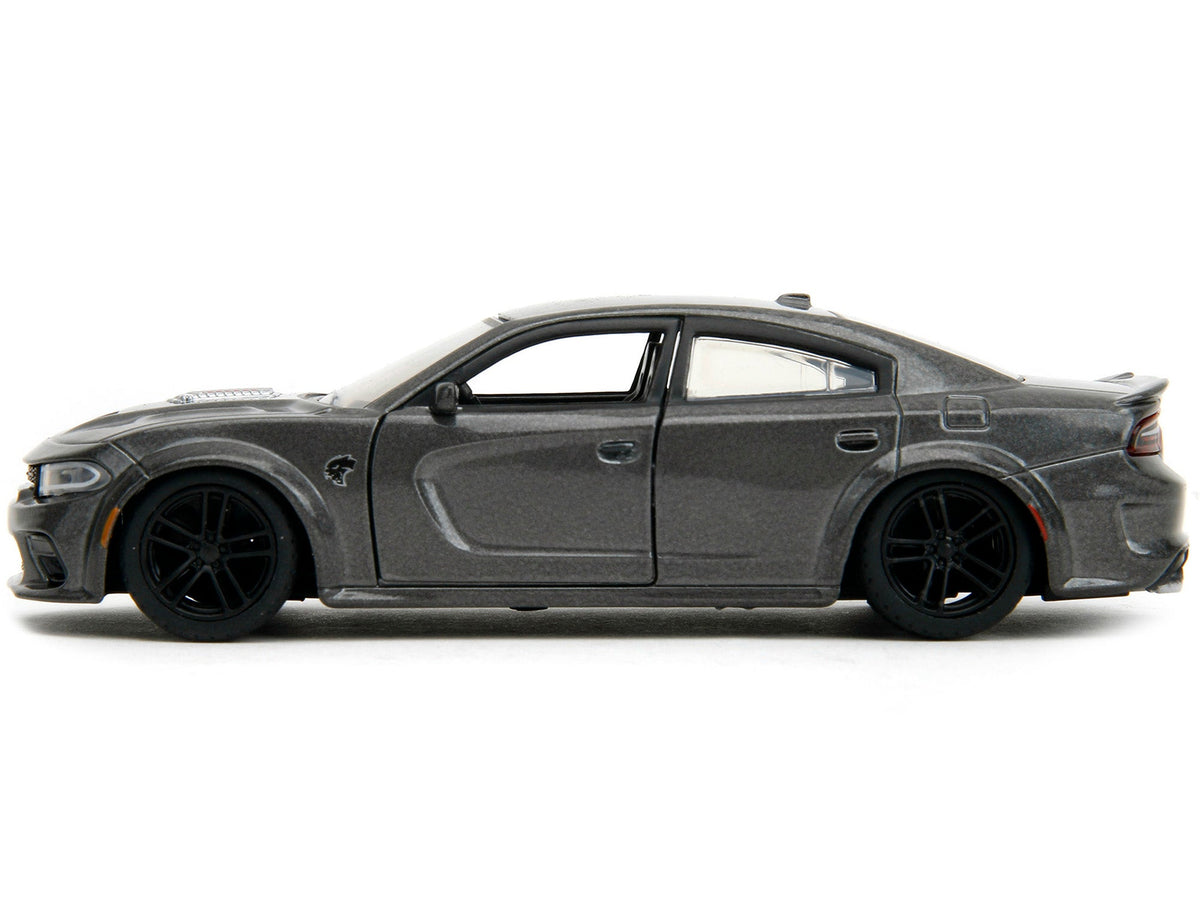 2021 Dodge Charger SRT Hellcat Gray Metallic "Fast X" (2023) Movie "Fast & Furious" Series 1/32 Diecast Model Car by Jada-Jada-ModelCars.com