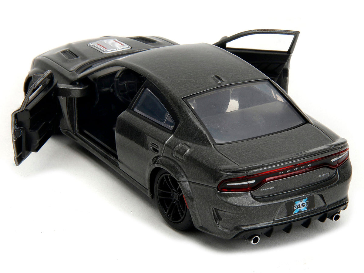 2021 Dodge Charger SRT Hellcat Gray Metallic "Fast X" (2023) Movie "Fast & Furious" Series 1/32 Diecast Model Car by Jada-Jada-ModelCars.com