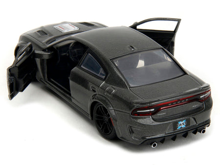 2021 Dodge Charger SRT Hellcat Gray Metallic "Fast X" (2023) Movie "Fast & Furious" Series 1/32 Diecast Model Car by Jada-Jada-ModelCars.com