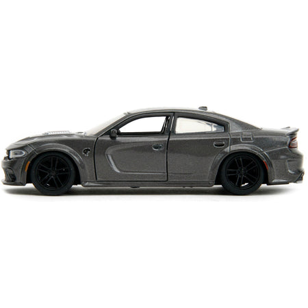 2021 Dodge Charger SRT Hellcat Gray Metallic "Fast X" (2023) Movie "Fast & Furious" Series 1/32 Diecast Model Car by Jada-Jada-ModelCars.com