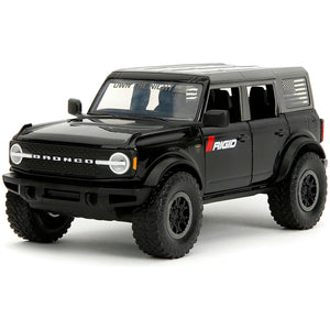 2021 Ford Bronco Badlands Black "Rigid" with Extra Wheels "Just Trucks" Series 1/24 Diecast Model Car by Jada