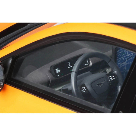 2021 Ford Mustang Mach E GT Performance Cyber Orange with Black Top 1/18 Model Car by Otto Mobile - Otto Mobile - ModelCars.com