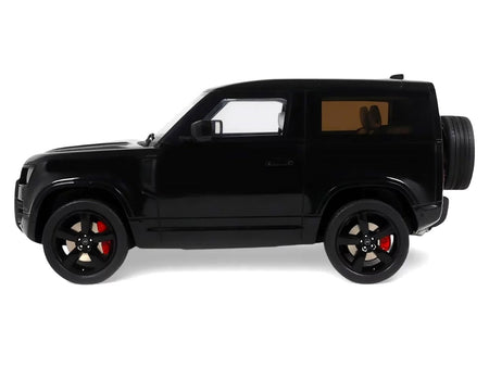 2021 Land Rover Defender 90 P400 X-Dynamic HSE Black Metallic 1/18 Model Car by GT Spirit-GT Spirit-ModelCars.com