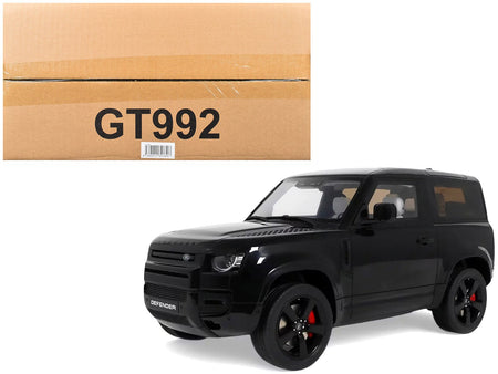2021 Land Rover Defender 90 P400 X-Dynamic HSE Black Metallic 1/18 Model Car by GT Spirit-GT Spirit-ModelCars.com