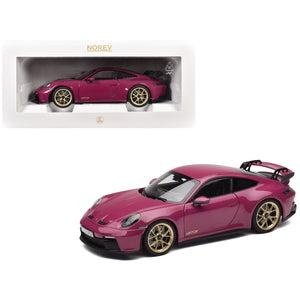 2021 Porsche 911 GT3 Ruby Star Neo 1/18 Diecast Model Car by Norev