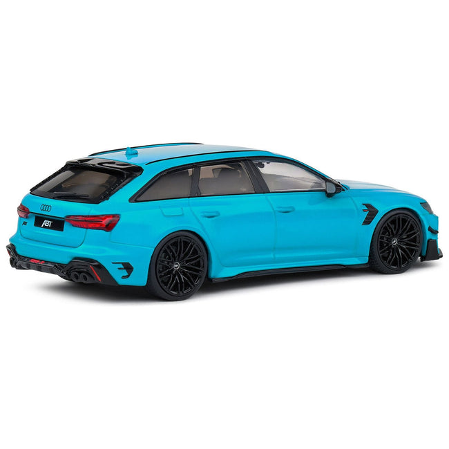 2022 Audi ABT RS 6 - R Miami Blue 1/43 Diecast Model Car by Solido - Solido - ModelCars.com