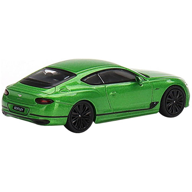 2022 Bentley Continental GT Speed Apple Green Metallic Limited Edition to 1200 pieces Worldwide 1/64 Diecast Model Car by True Scale Miniatures - True Scale Miniatures - ModelCars.com