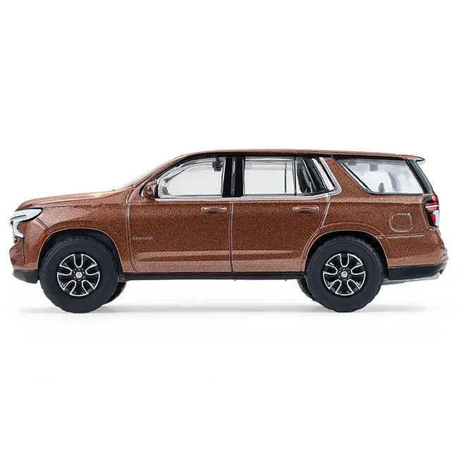 2022 Chevrolet Tahoe Auburn Metallic "Blue Collar Collection" Series 14 1/64 Diecast Model Car by Greenlight-Greenlight-ModelCars.com