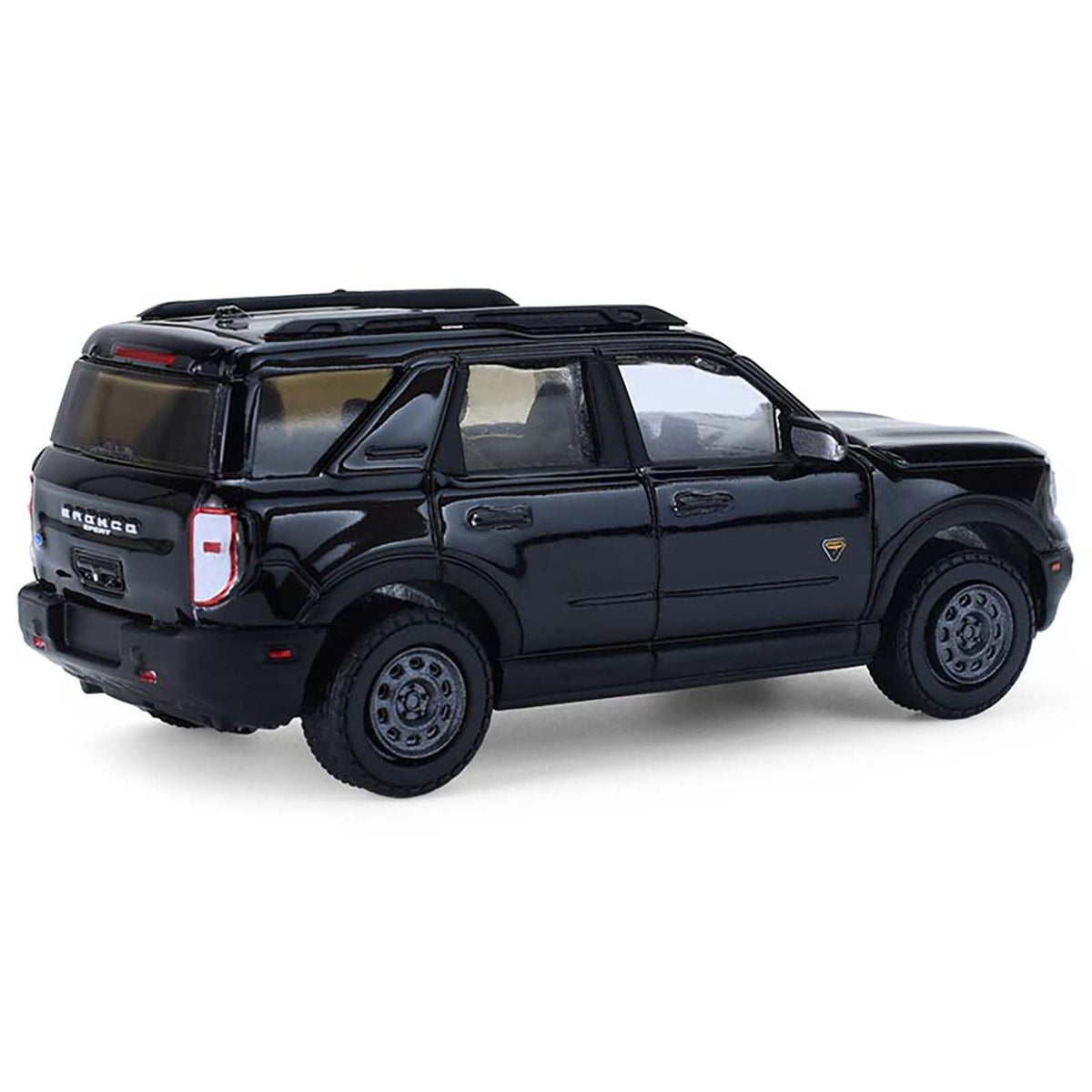 2022 Ford Bronco Sport Badlands Black "All Terrain" Series 17 1/64 Diecast Model Car by Greenlight-Greenlight-ModelCars.com