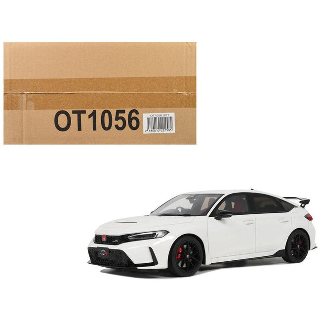 2022 Honda Civic Type R (FL5) RHD (Right Hand Drive) Championship White Limited Edition to 2500 pieces Worldwide 1/18 Model Car by Otto Mobile-Otto Mobile-ModelCars.com