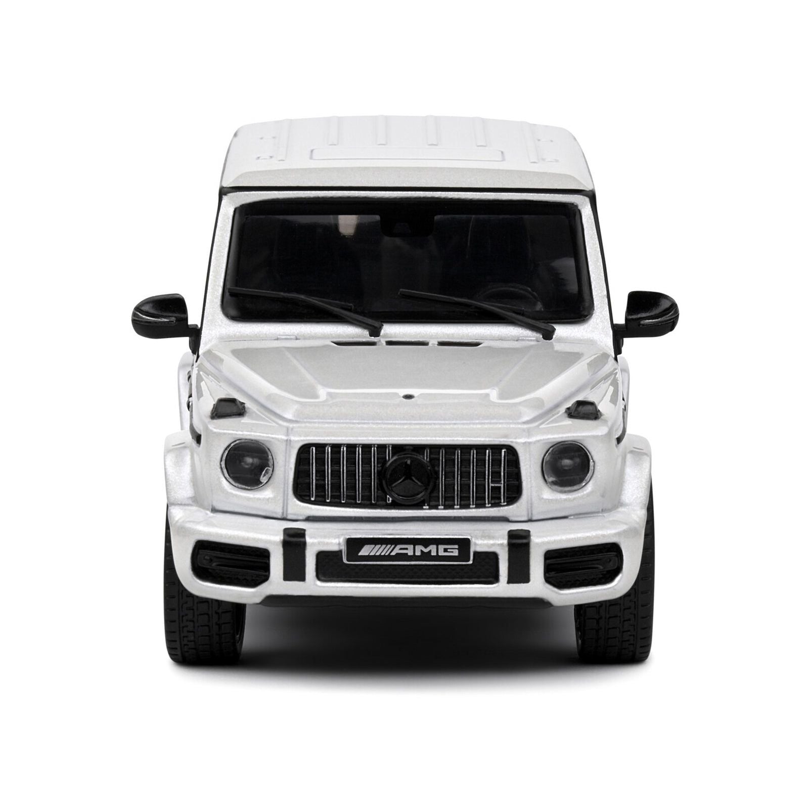 2022 Mercedes - Benz AMG G63 Diamond White Metallic with Graphics 1/43 Diecast Model Car by Solido - Solido - ModelCars.com