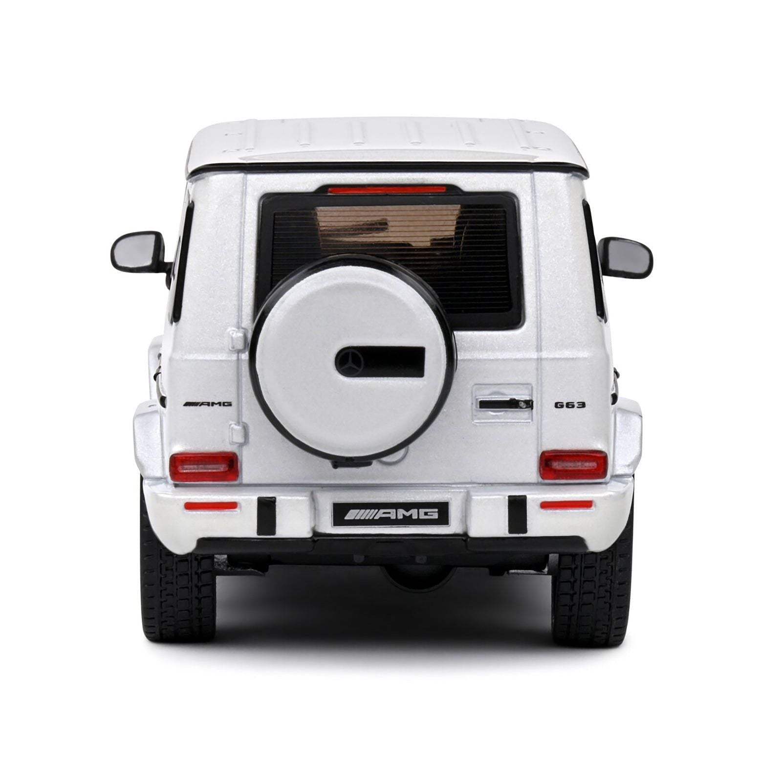 2022 Mercedes - Benz AMG G63 Diamond White Metallic with Graphics 1/43 Diecast Model Car by Solido - Solido - ModelCars.com