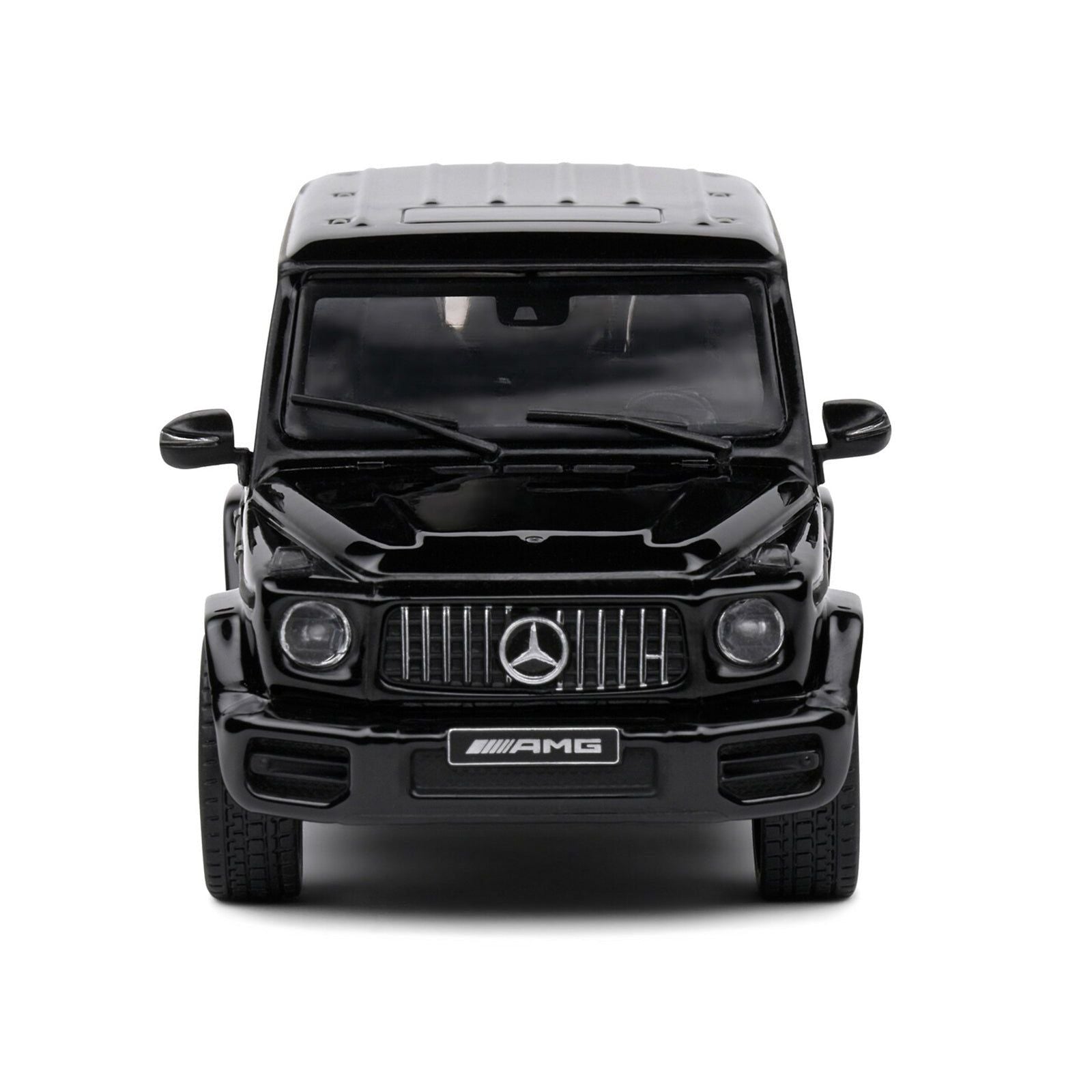 2022 Mercedes - Benz AMG G63 Obsidian Black Metallic 1/43 Diecast Model Car by Solido - Solido - ModelCars.com