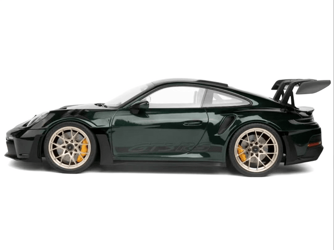 2022 Porsche 911 GT3 RS Jet Green Metallic with Black Accents Limited Edition to 1002 pieces Worldwide 1/12 Diecast Model Car by Norev-Norev-ModelCars.com