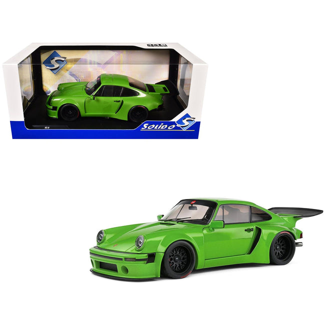 2022 Porsche 911 KS - R Green Metallic 1/18 Diecast Model Car by Solido - Solido - ModelCars.com