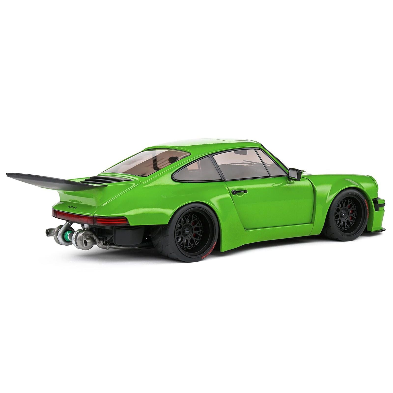 2022 Porsche 911 KS - R Green Metallic 1/18 Diecast Model Car by Solido - Solido - ModelCars.com