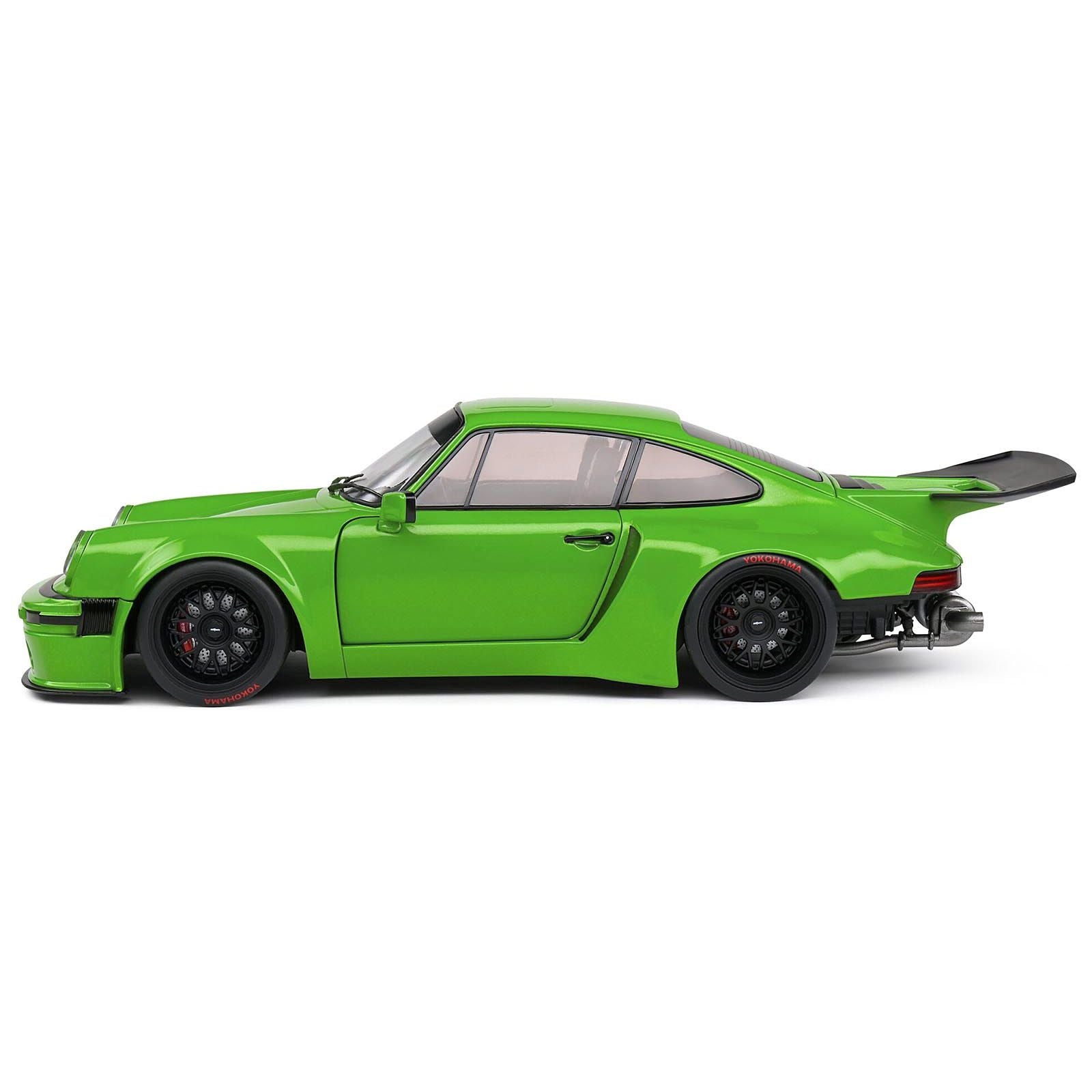 2022 Porsche 911 KS - R Green Metallic 1/18 Diecast Model Car by Solido - Solido - ModelCars.com