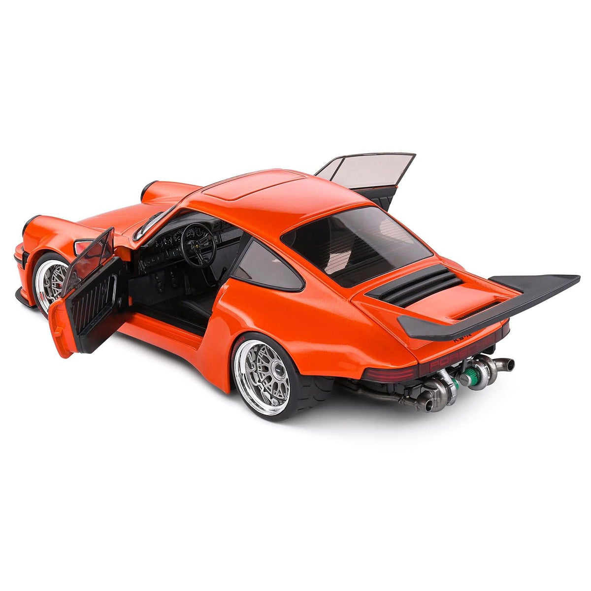 2022 Porsche 911 KS-R Orange Metallic 1/18 Diecast Model Car by Solido-Solido-ModelCars.com