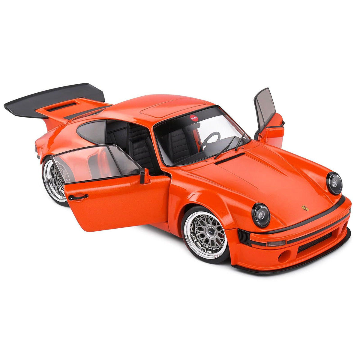 2022 Porsche 911 KS - R Orange Metallic 1/18 Diecast Model Car by Solido - Solido - ModelCars.com