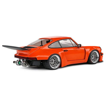 2022 Porsche 911 KS-R Orange Metallic 1/18 Diecast Model Car by Solido-Solido-ModelCars.com