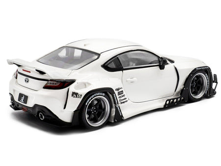 2022 Toyota Pandem GR86 White Metallic 1/43 Diecast Model Car by Solido-Solido-ModelCars.com