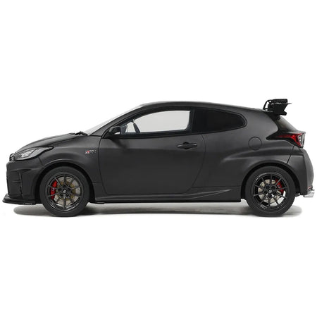 2022 Toyota Yaris GR RHD (Right Hand Drive) Matt Black Limited Edition to 1000 pieces Worldwide 1/18 Model Car by Otto Mobile - Otto Mobile - ModelCars.com
