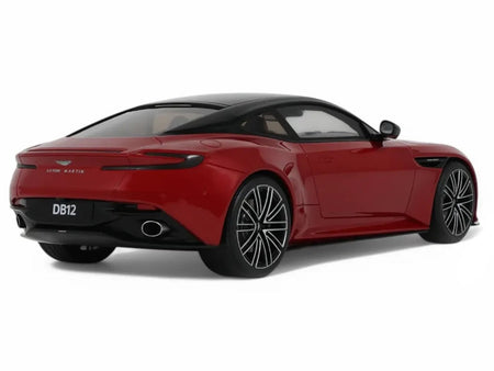2023 Aston Martin DB12 Hyper Red with Black Top 1/18 Model Car by GT Spirit-GT Spirit-ModelCars.com