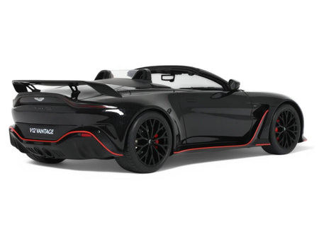 2023 Aston Martin V12 Vantage Roadster Onyx Black 1/18 Model Car by GT Spirit-GT Spirit-ModelCars.com