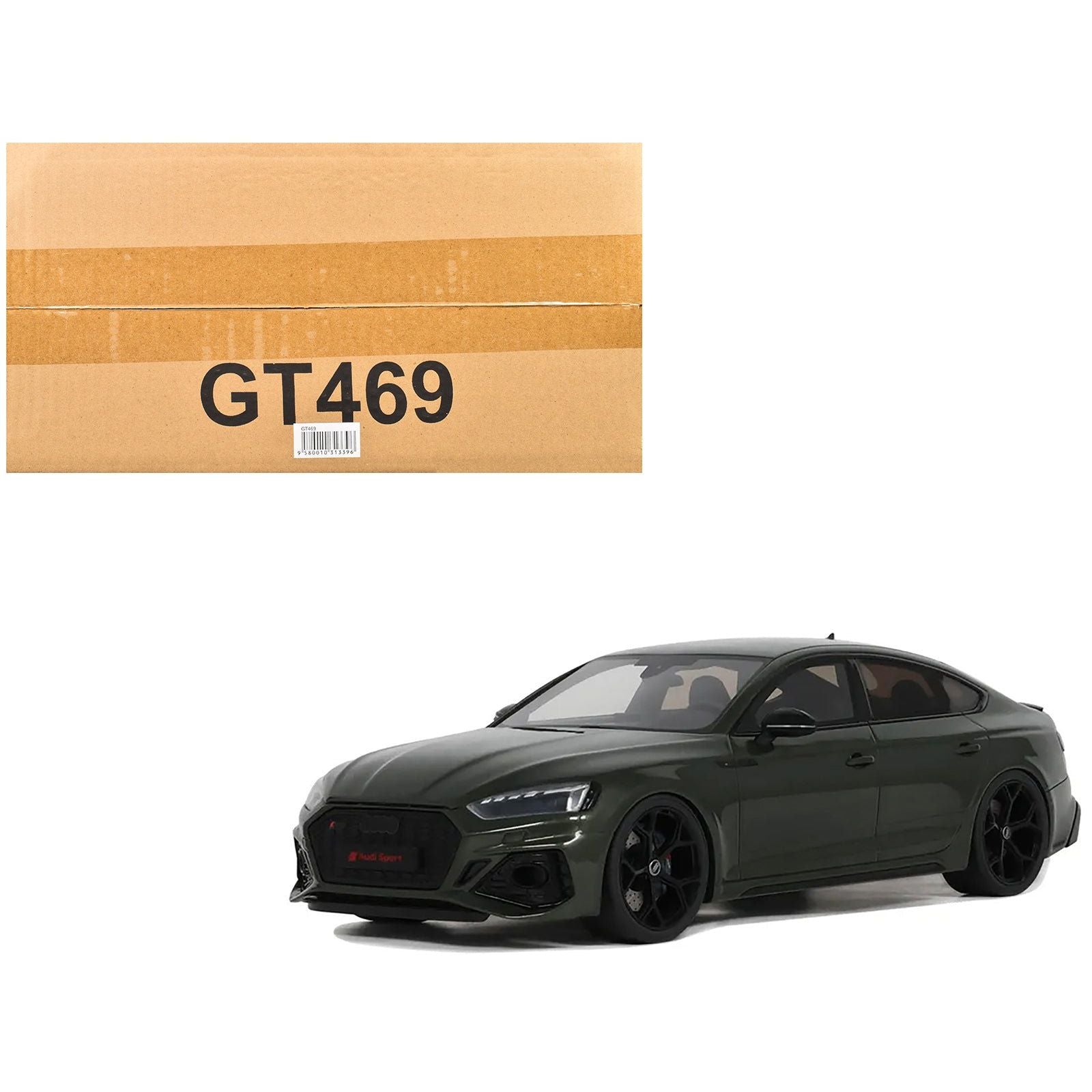 2023 Audi RS 5 Competition Dark Green Metallic 1/18 Model Car by GT Spirit - GT Spirit - ModelCars.com