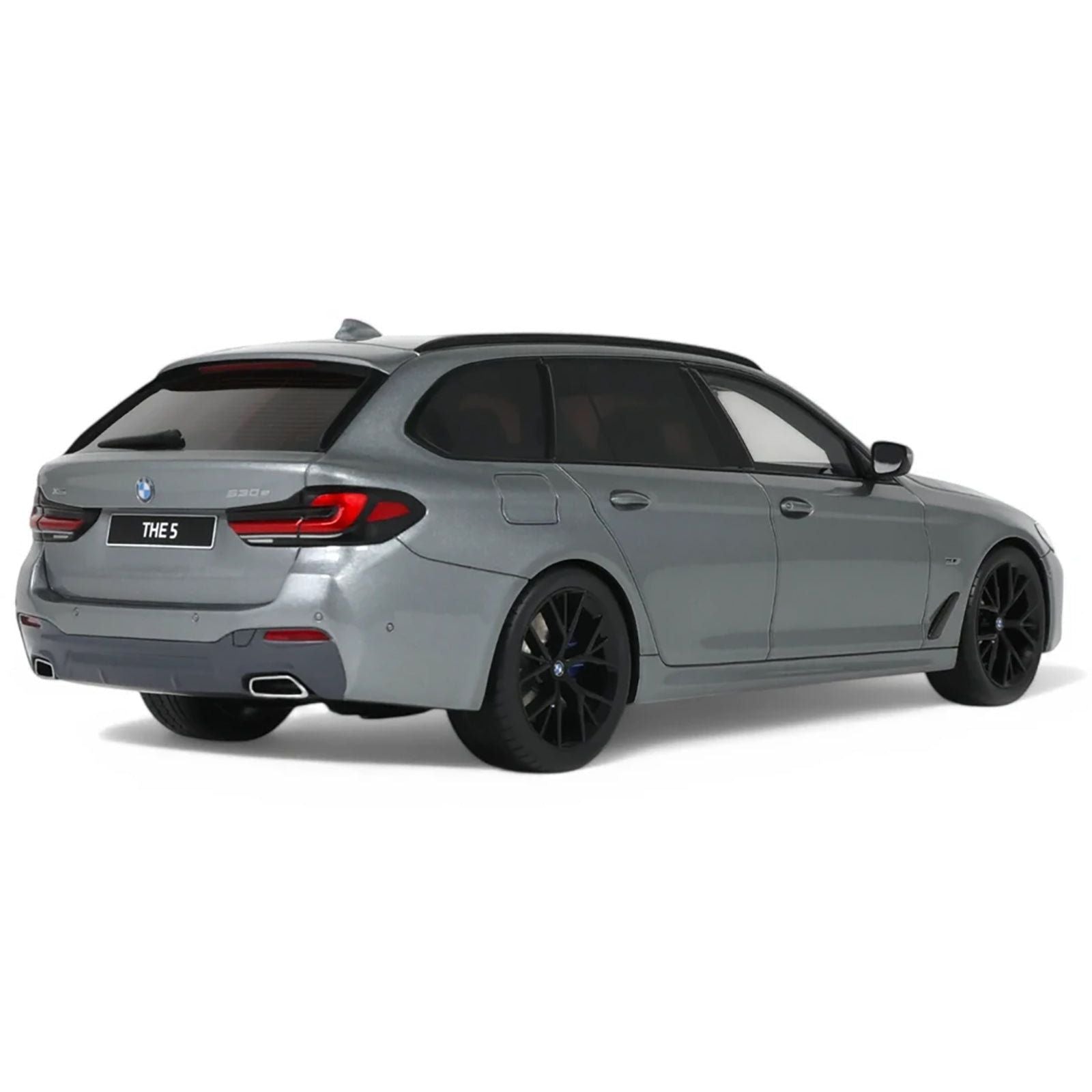 2023 BMW 530E XDrive M Silver Metallic 1/18 Model Car by GT Spirit - GT Spirit - ModelCars.com