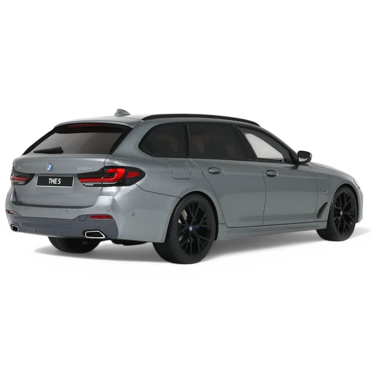 2023 BMW 530E XDrive M Silver Metallic 1/18 Model Car by GT Spirit-GT Spirit-ModelCars.com