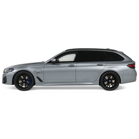 2023 BMW 530E XDrive M Silver Metallic 1/18 Model Car by GT Spirit-GT Spirit-ModelCars.com