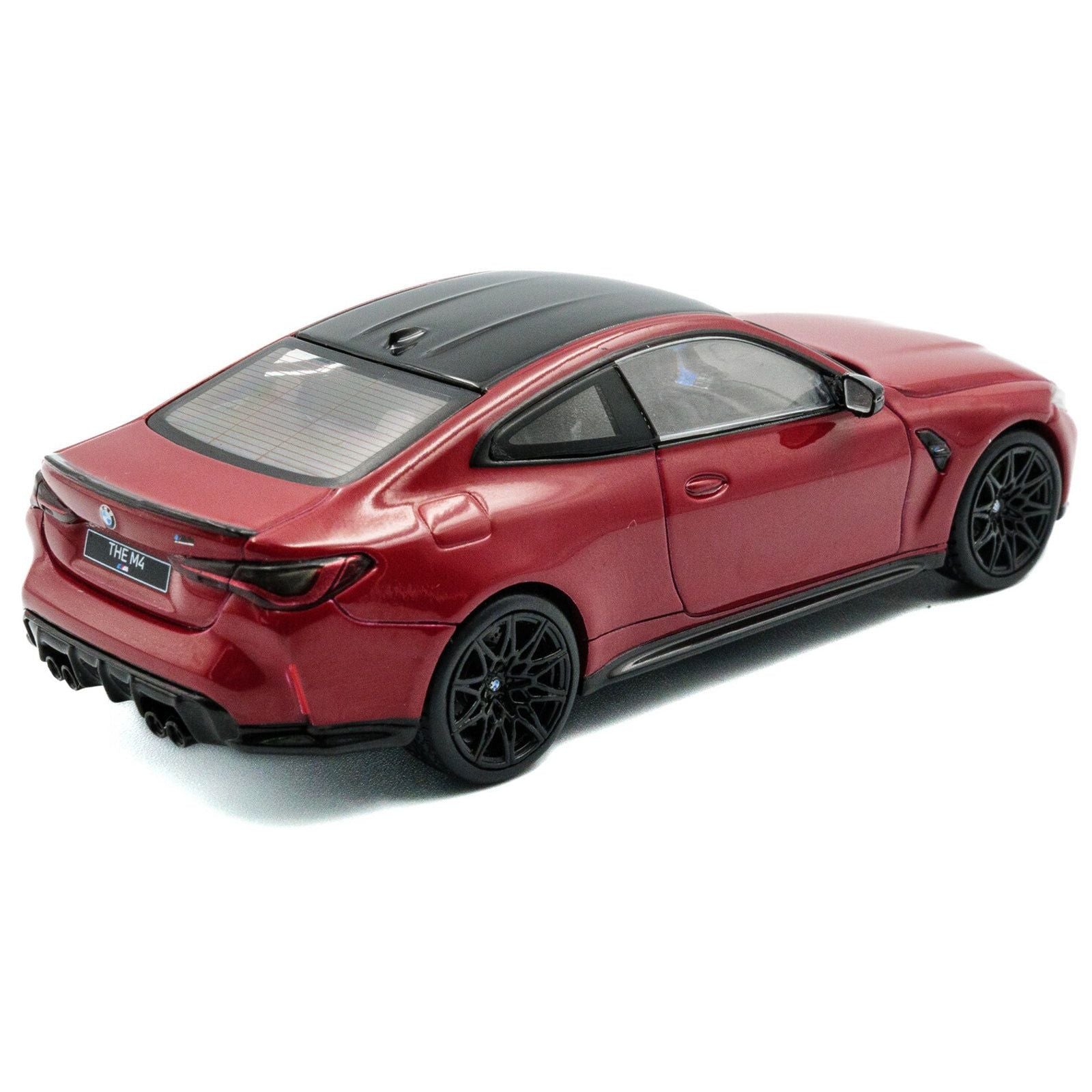 2023 BMW M4 Competition (G82) Imola Red with Black Top 1/43 Diecast Model Car by Solido - Solido - ModelCars.com