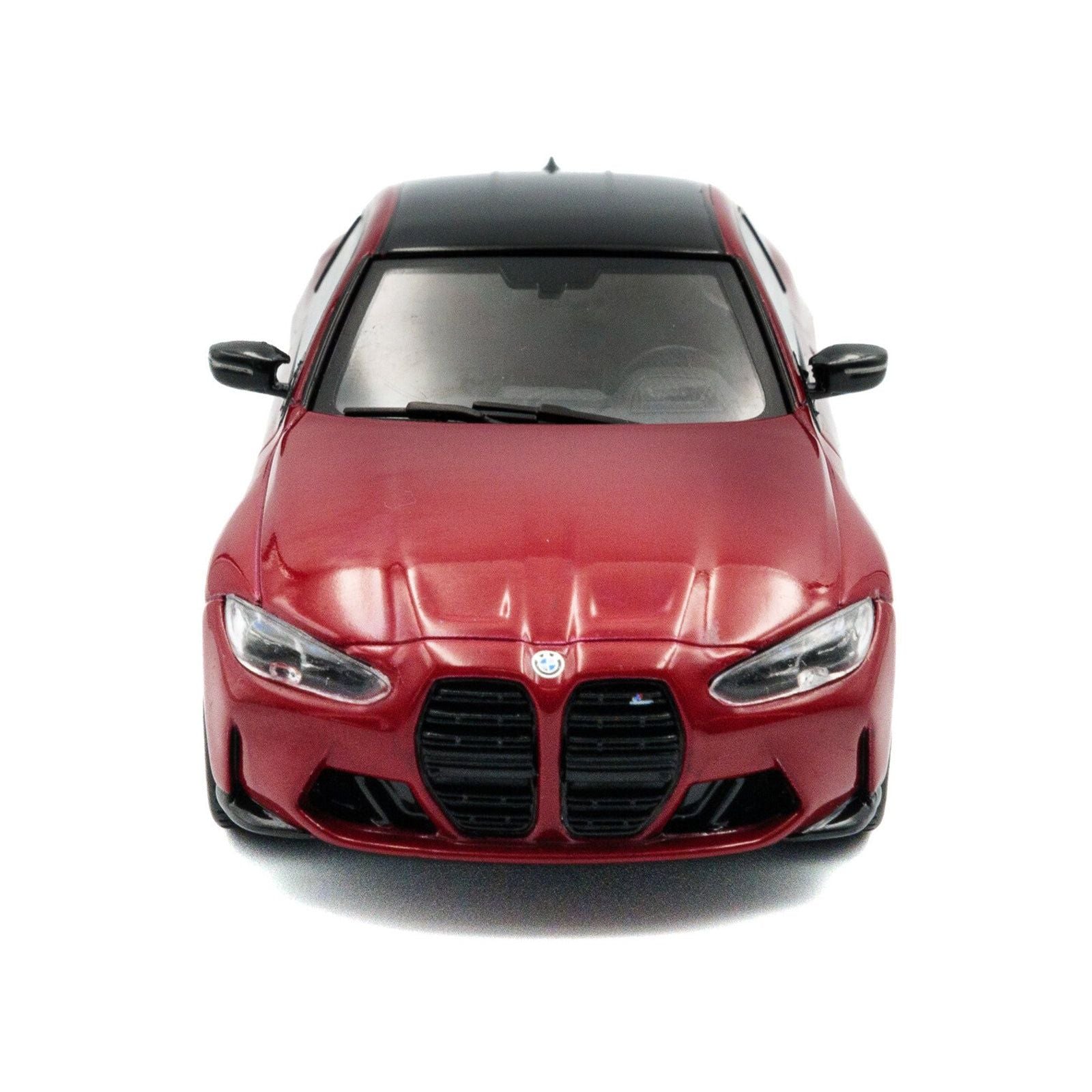 2023 BMW M4 Competition (G82) Imola Red with Black Top 1/43 Diecast Model Car by Solido - Solido - ModelCars.com