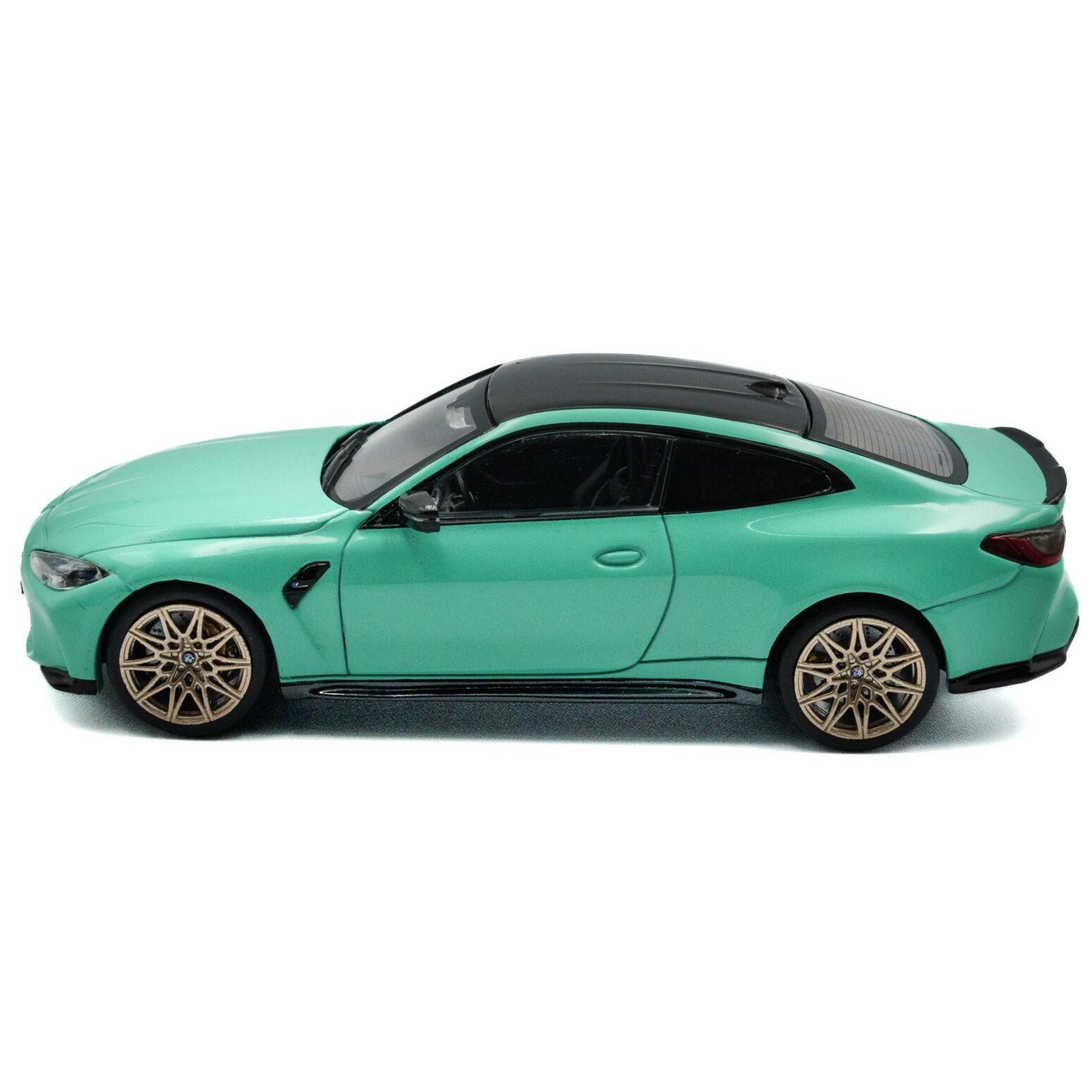 2023 BMW M4 Competition (G82) Mint Green with Black Top 1/43 Diecast Model Car by Solido - Solido - ModelCars.com