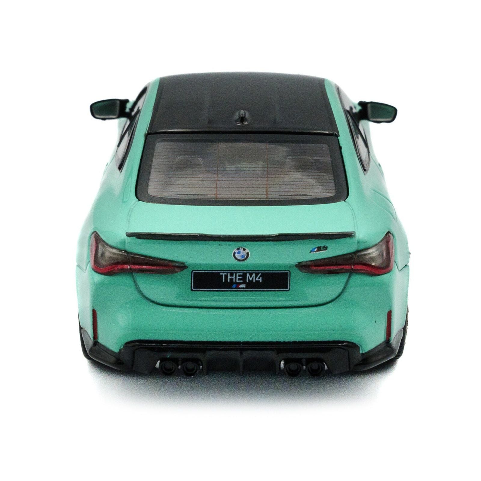 2023 BMW M4 Competition (G82) Mint Green with Black Top 1/43 Diecast Model Car by Solido - Solido - ModelCars.com