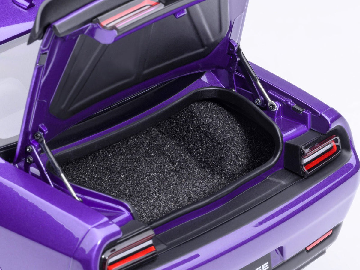 2023 Dodge Challenger SRT Super Stock Plum Crazy Purple 1/18 Model Car by Autoart-Autoart-ModelCars.com