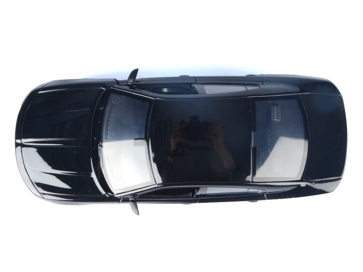 2023 Dodge Charger Pursuit Police Car Black "Custom Builder's Kit - Law Enforcement and Public Service" Series 1/24 Diecast Model Car by Motormax-Motormax-ModelCars.com